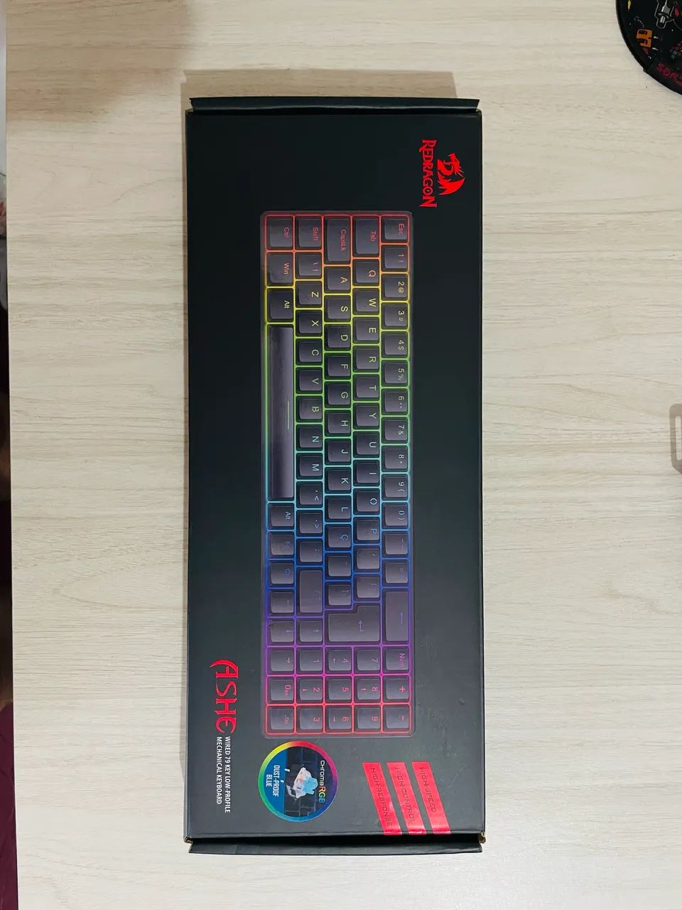 Teclado Redragon Ashe low profile 
