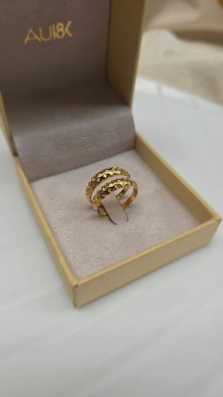 Aparadores Pineapple em Ouro 18k - Foto 2