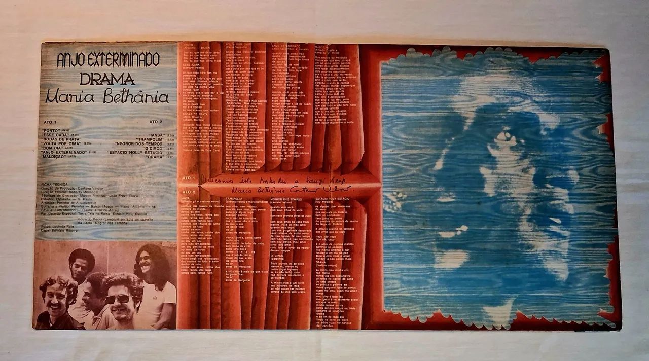 Disco de Vinil MARIA BETHÂNIA ? DRAMA ? 1972 ? PHILIPS - Foto 3