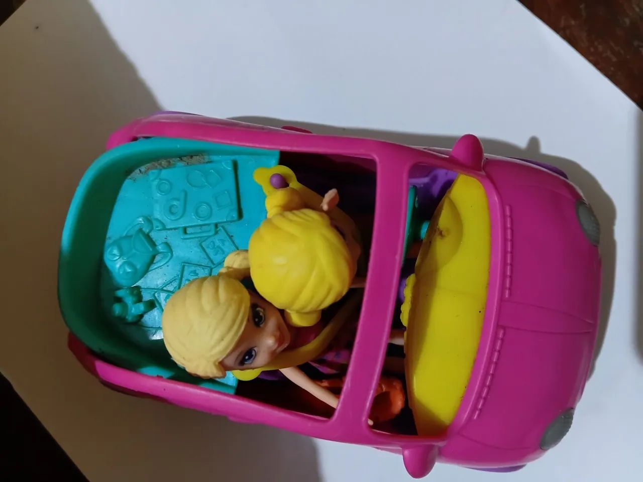 Carro da Polly + 2 Pollys