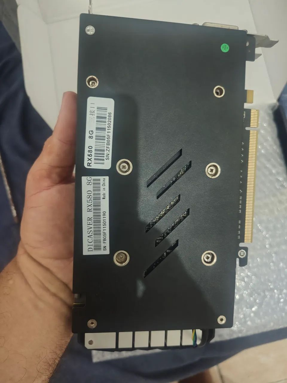 Placa de Vídeo RX580 8GB - Foto 3