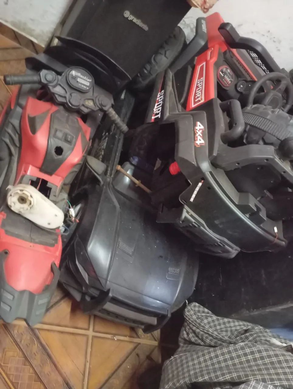 Vendo carrinho elétrico . com defeito. - Foto 2