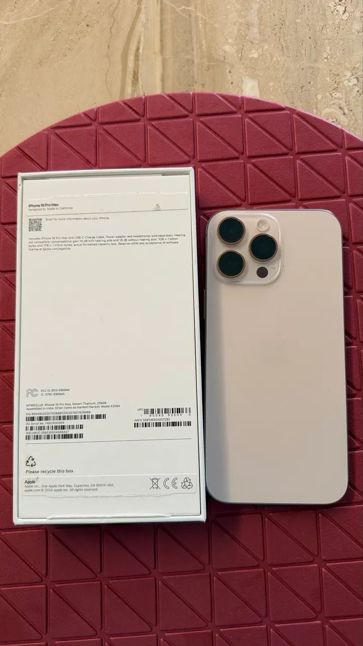 Peças iPhone 16 pro max 256 - Foto 2