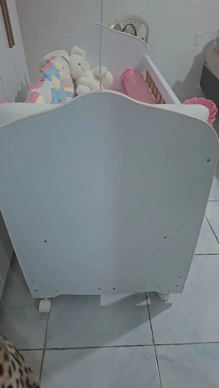 Vendo Berço e Carrinho de Bebê Menina - Foto 4