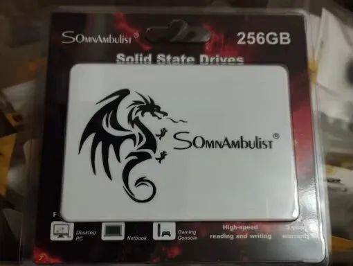 Ssd 256 GB Novo promoção - Foto 2