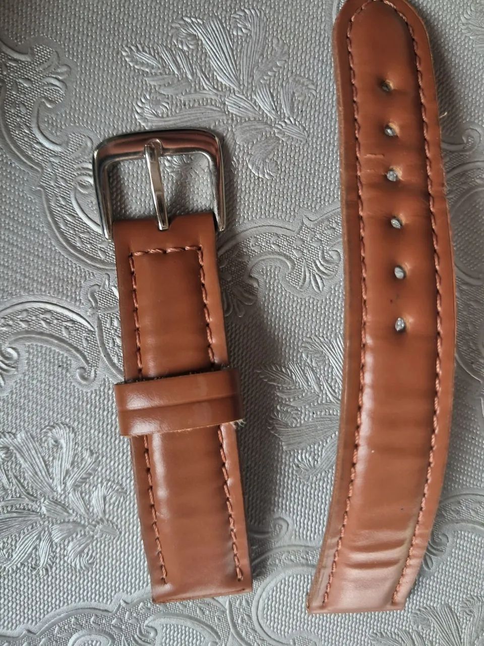 Pulseira de couro legítimo 