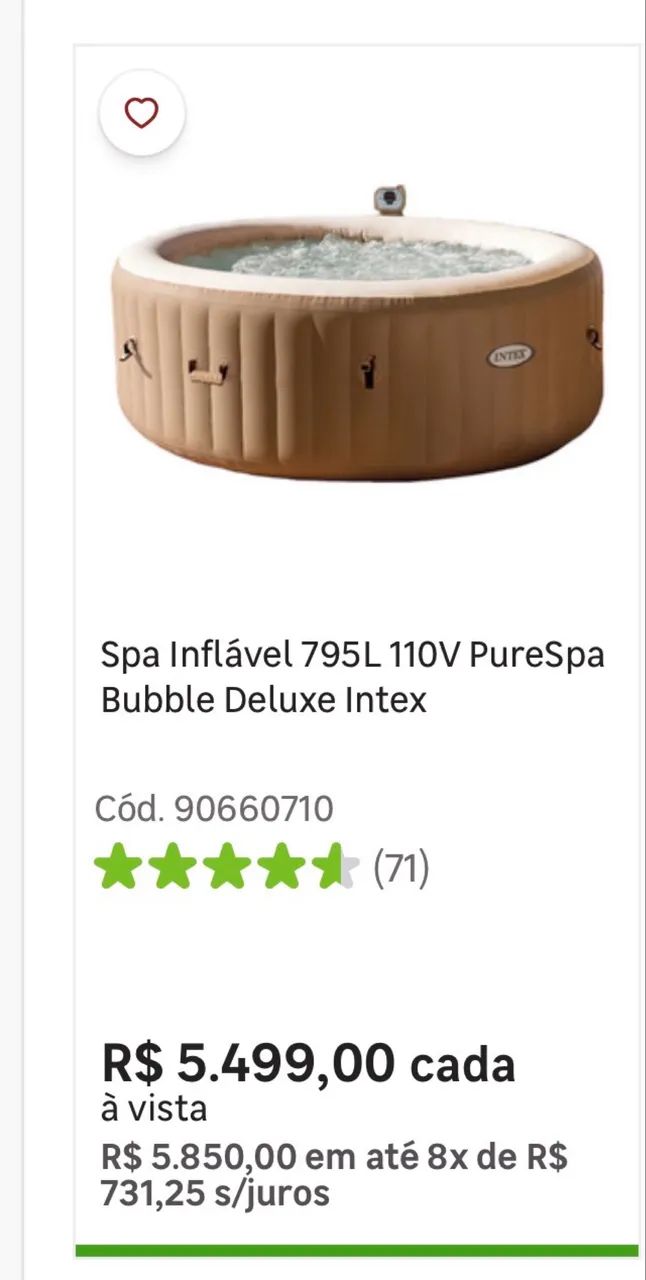 Spa inflável intex  - Foto 3