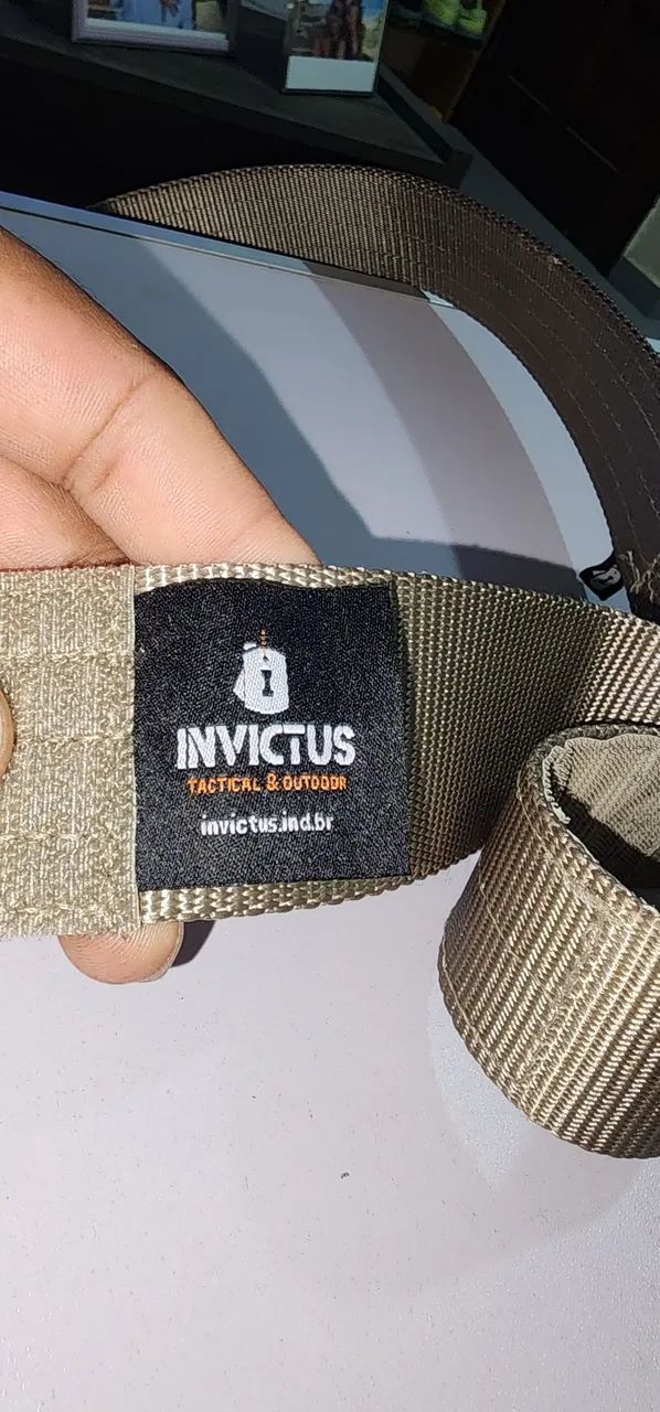 Cinto Tático Invictus Coyote Tam P - Foto 4