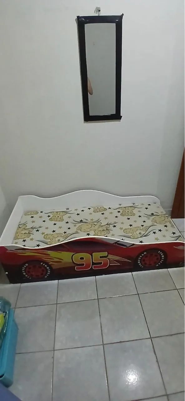 Cama relâmpago mcqueen - Foto 4
