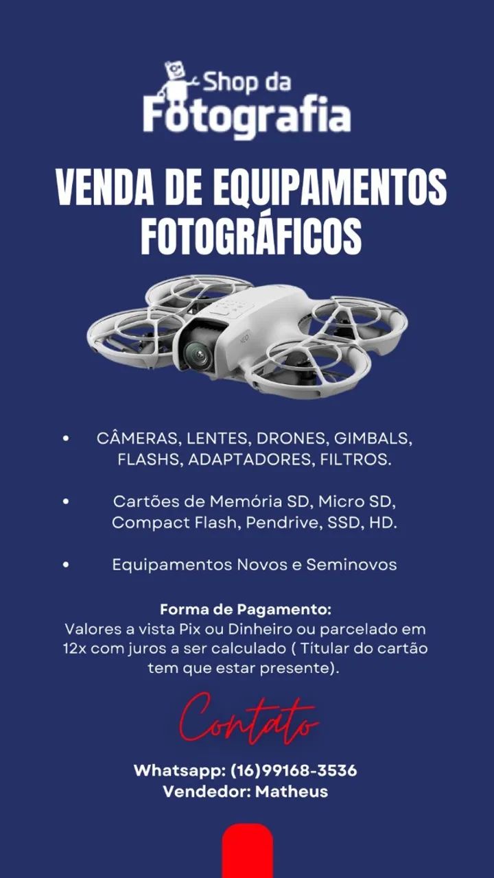 Adaptador Canon EF-EOS R (Novo) - Foto 2
