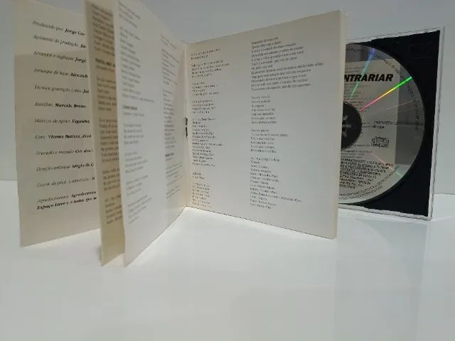CD Só Pra Contrariar - Álbum de 1994 original - Foto 4
