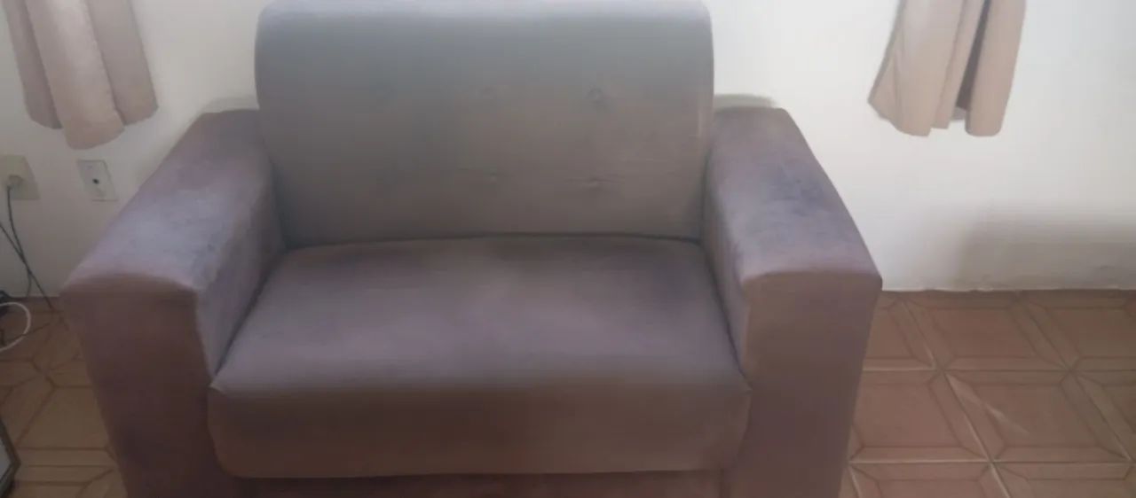 VENDO CONJUNTO DE SOFÁ - R$ 350,00 - Foto 2