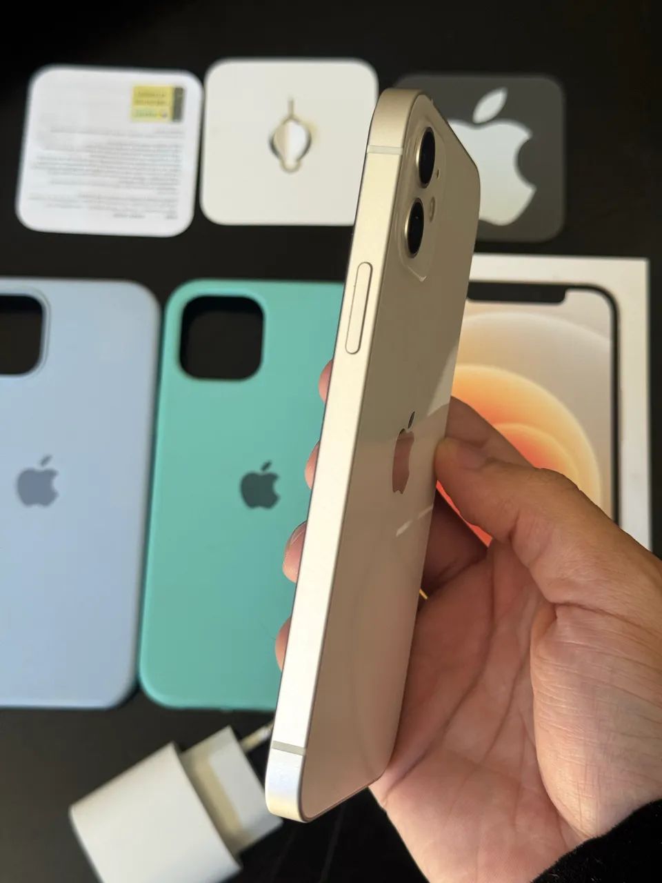 iPhone 12 128GB Branco  - Foto 4