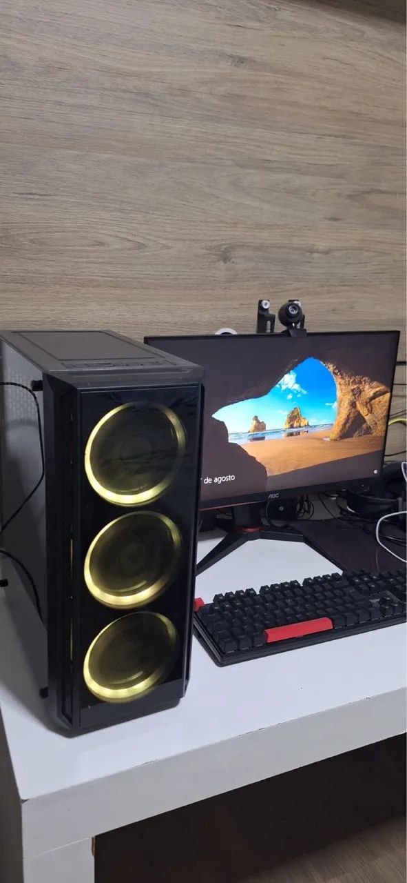 OPORTUNIDADE IMPERDÍVEL, COMPUTADOR COM ÓTIMO CUSTO. i7 2600k intel gtx 1650 nvdia - Foto 4