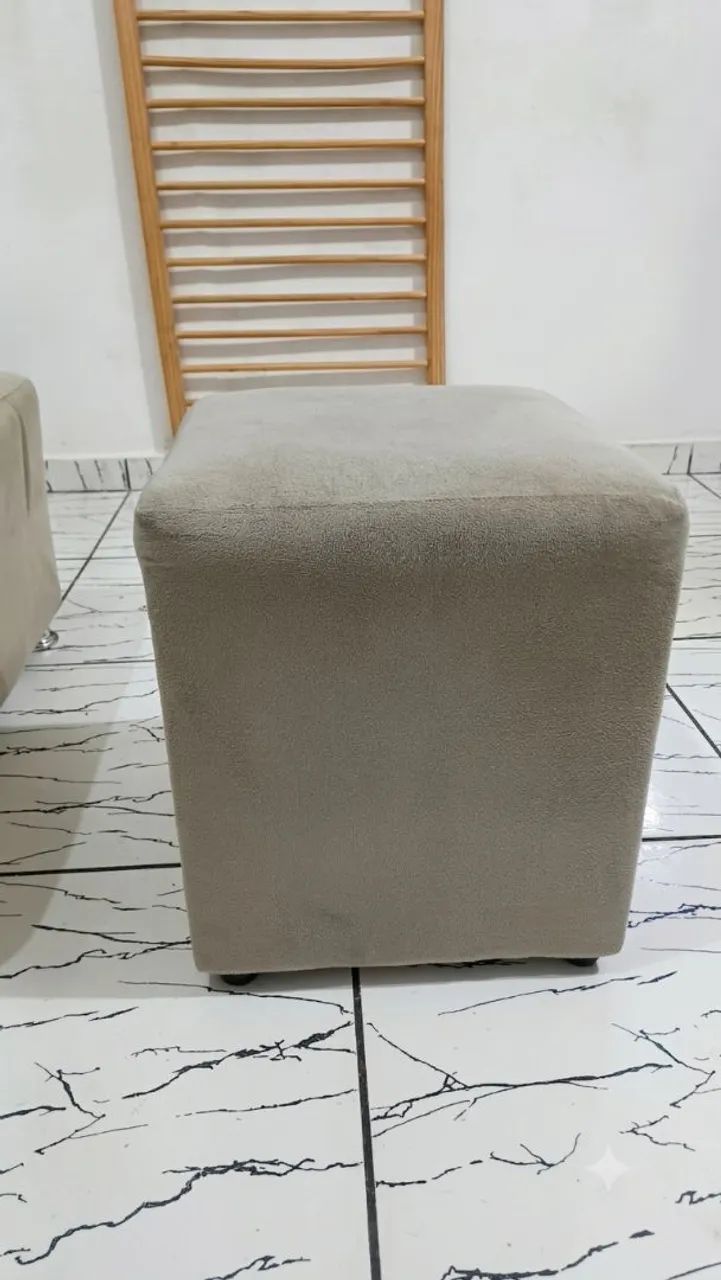 SOFÁ 3 LUGARES + PUFF  - Foto 3