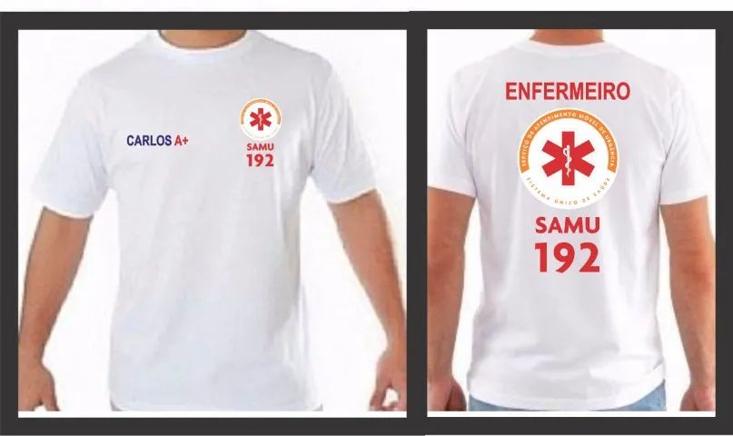 Camiseta SAMU Personalizada - Foto 2