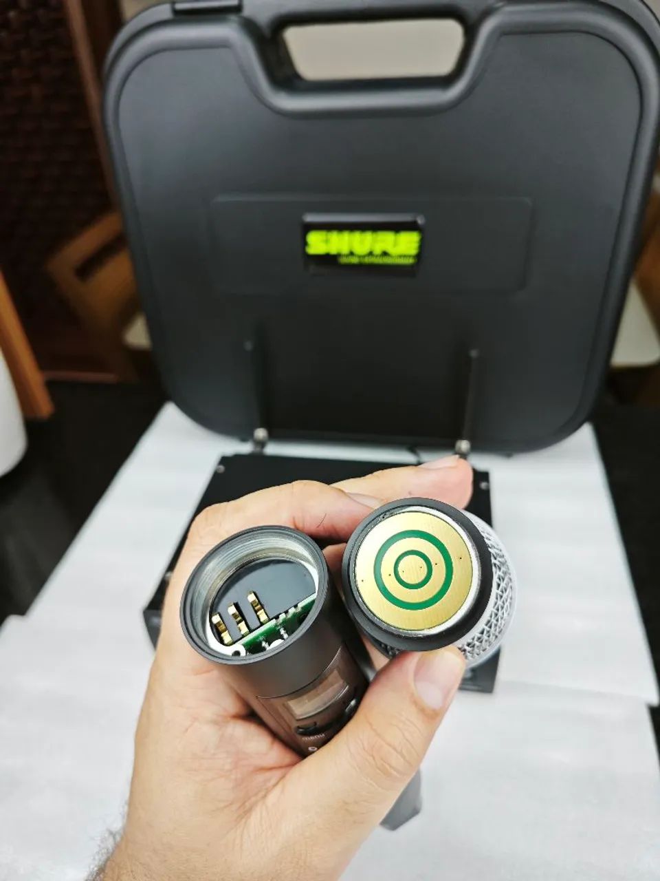 MICROFONE SLX4 BASTÃO SLXD2 + CASE - Foto 4