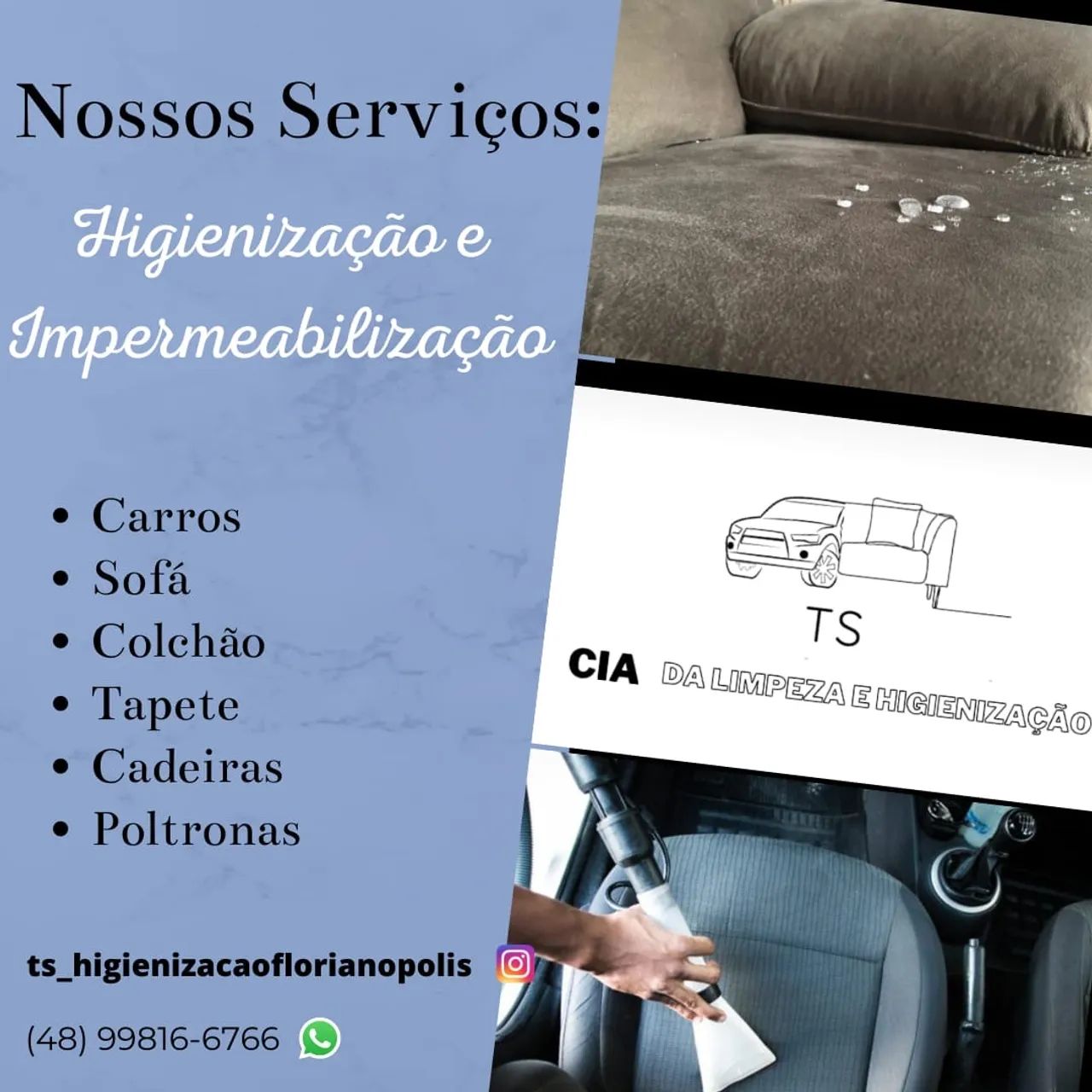 Higienização de estofados * - Foto 3