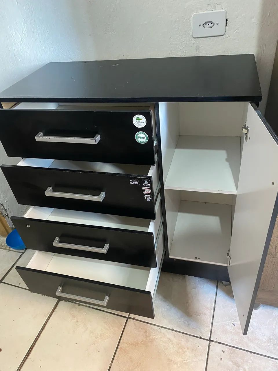 Cômoda Preta  - Foto 3