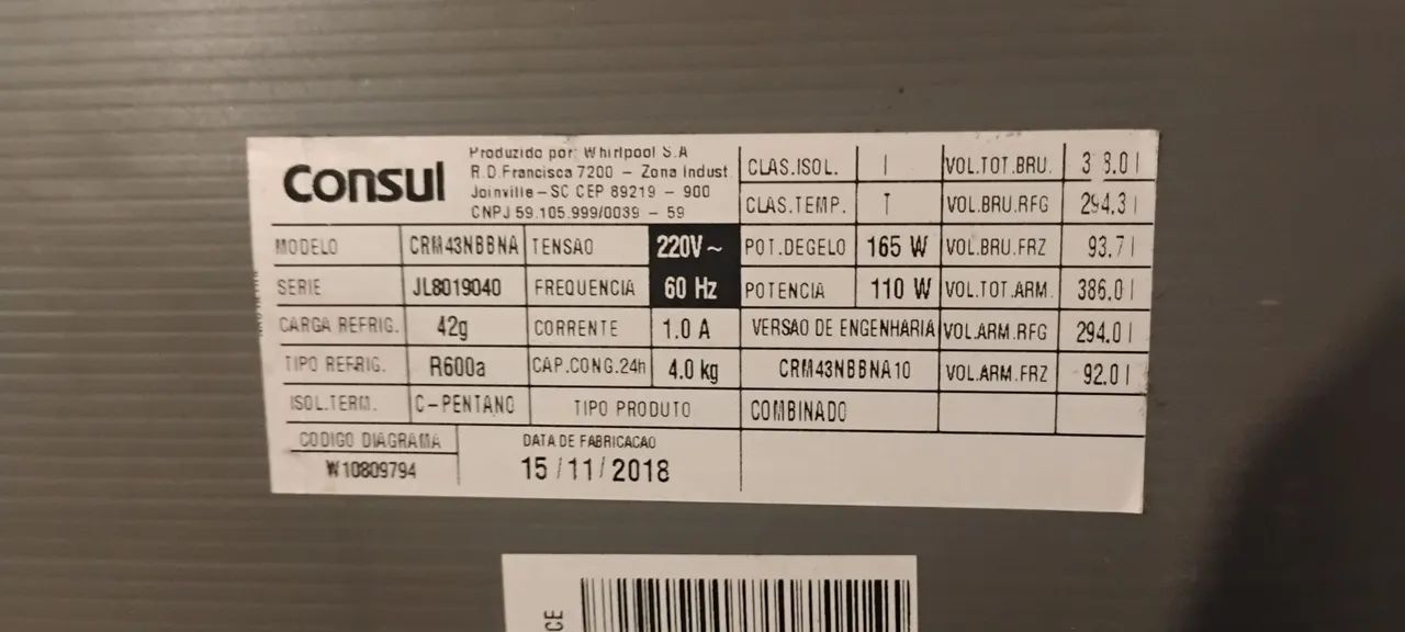 GELADEIRA CONSUL 386L - Foto 4