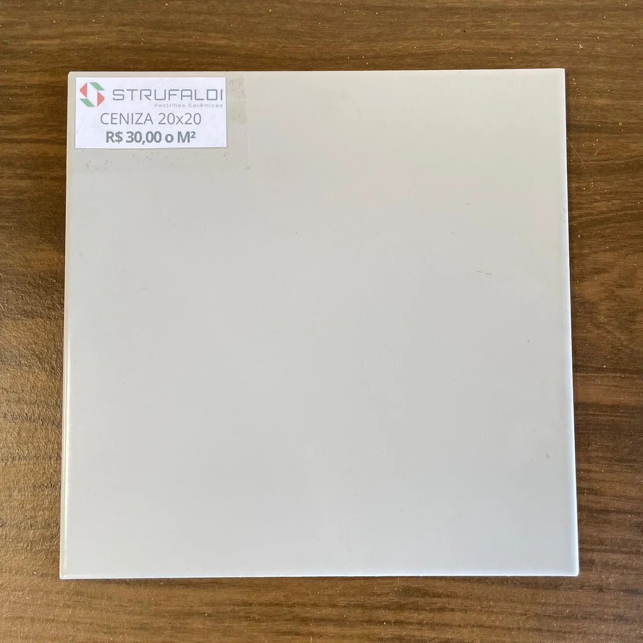 Pastilha Strufaldi Ceniza 20x20 por R$30 o m²  - Foto 3