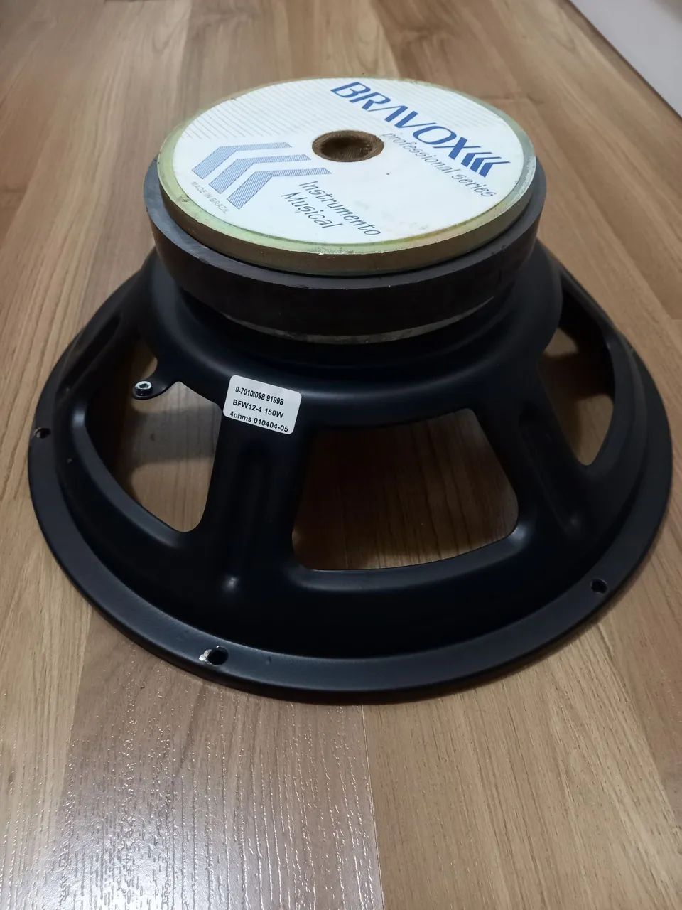 CARCAÇA SUBWOOFER BRAVOX 12" - 4OHMS; 150W - Foto 4