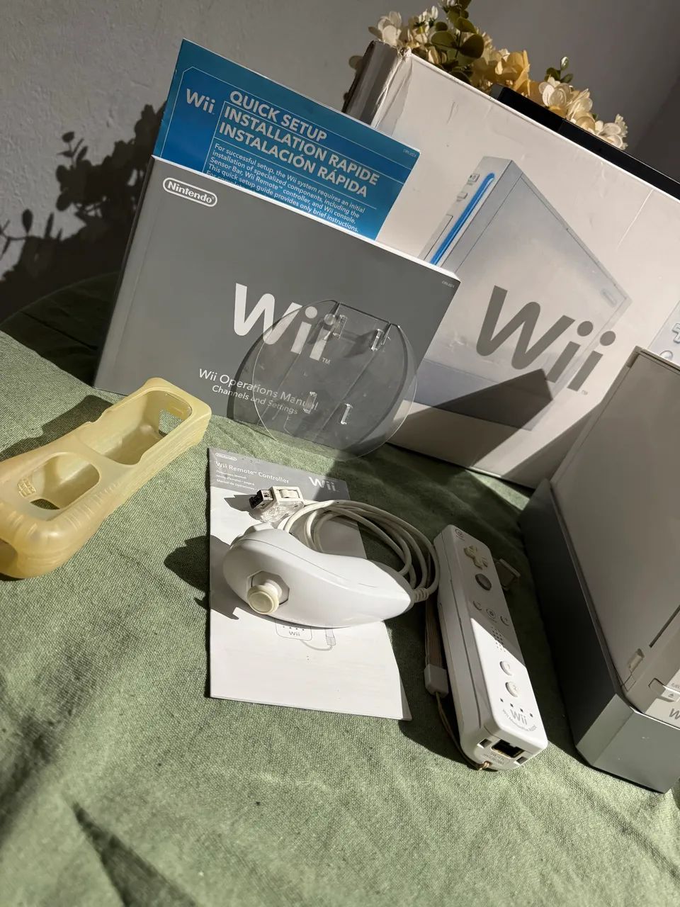 Nintendo Wii Desbloqueado Seminovo na Caixa - Foto 6