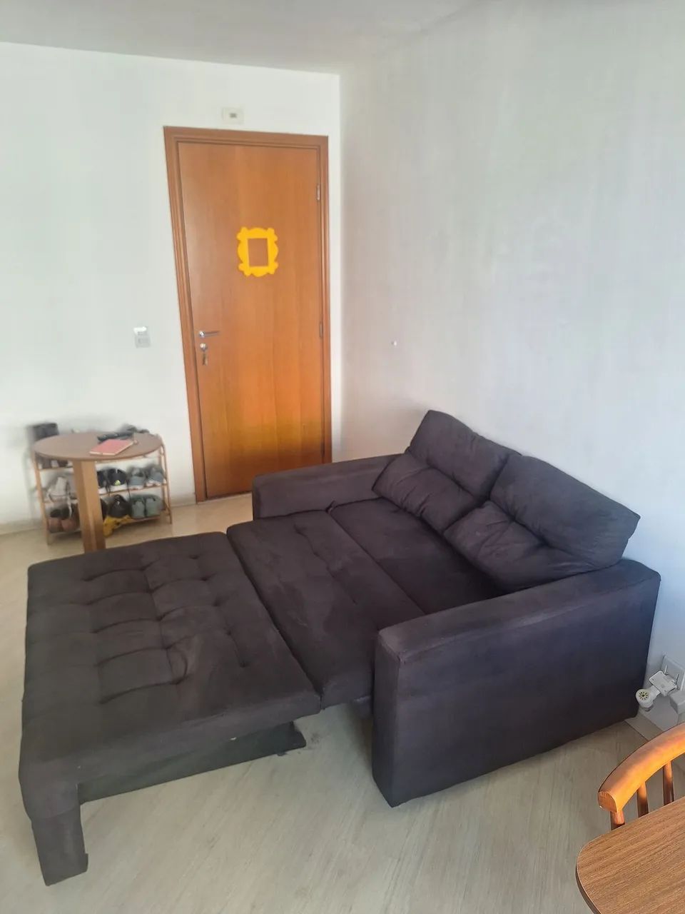 Sofá cama 2 lugares preto  - Foto 4