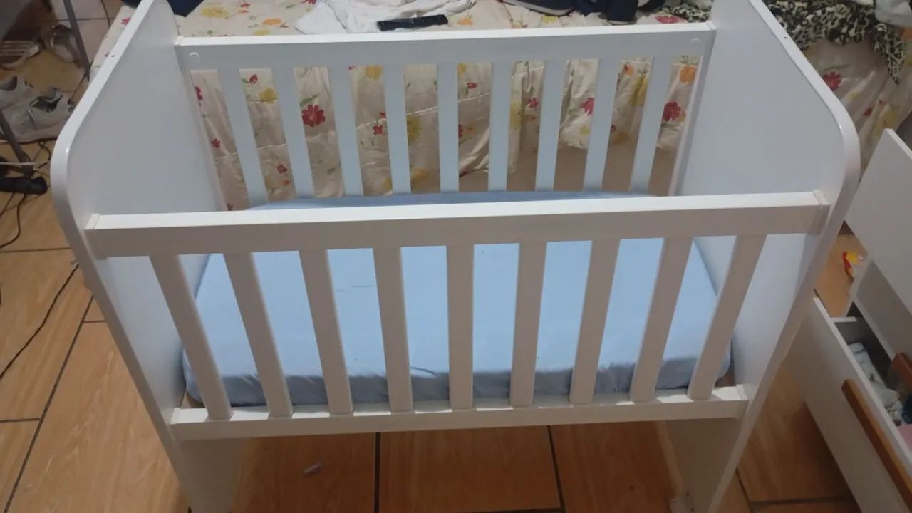 mini berço+ ninho redutor 
