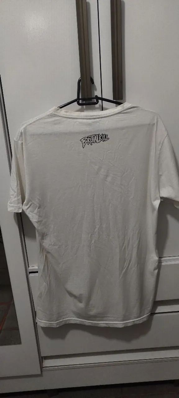 Camiseta branca Brutal Kill  - Foto 4