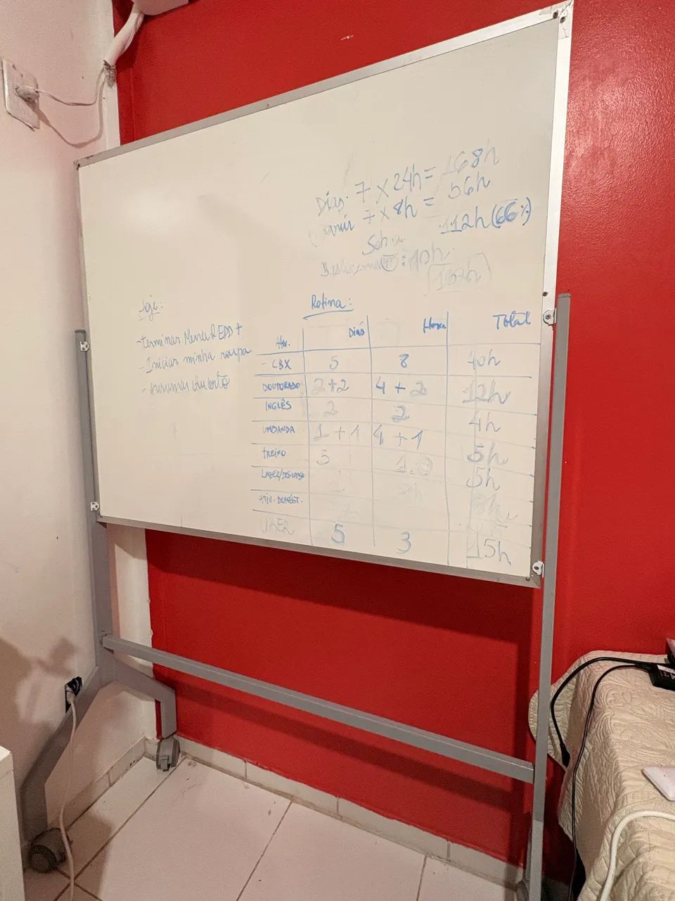 Quadro Branco com Cavalete