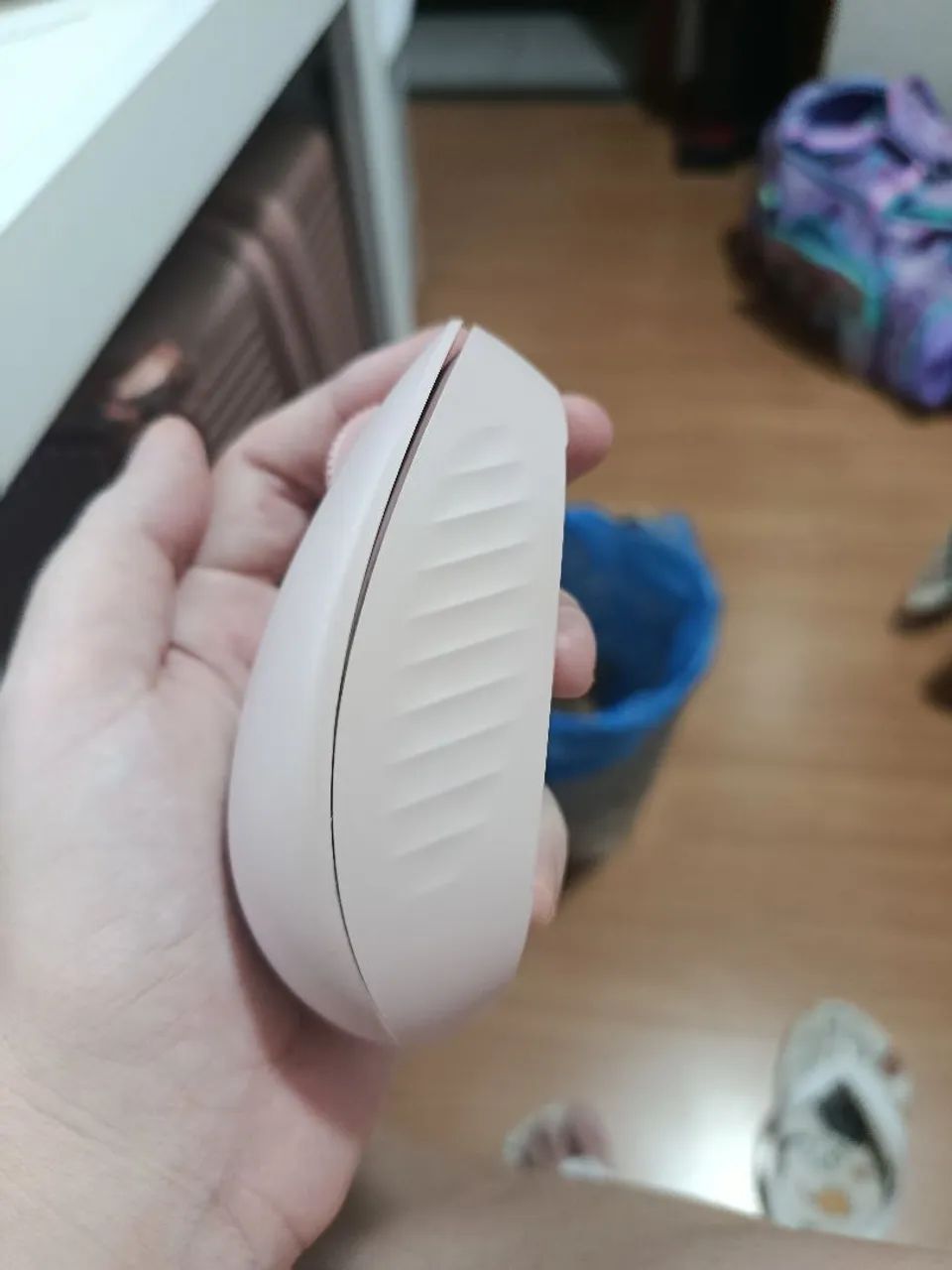 Mouse Sem Fios Logitech Rosa Portatil Compacto Original - Foto 5