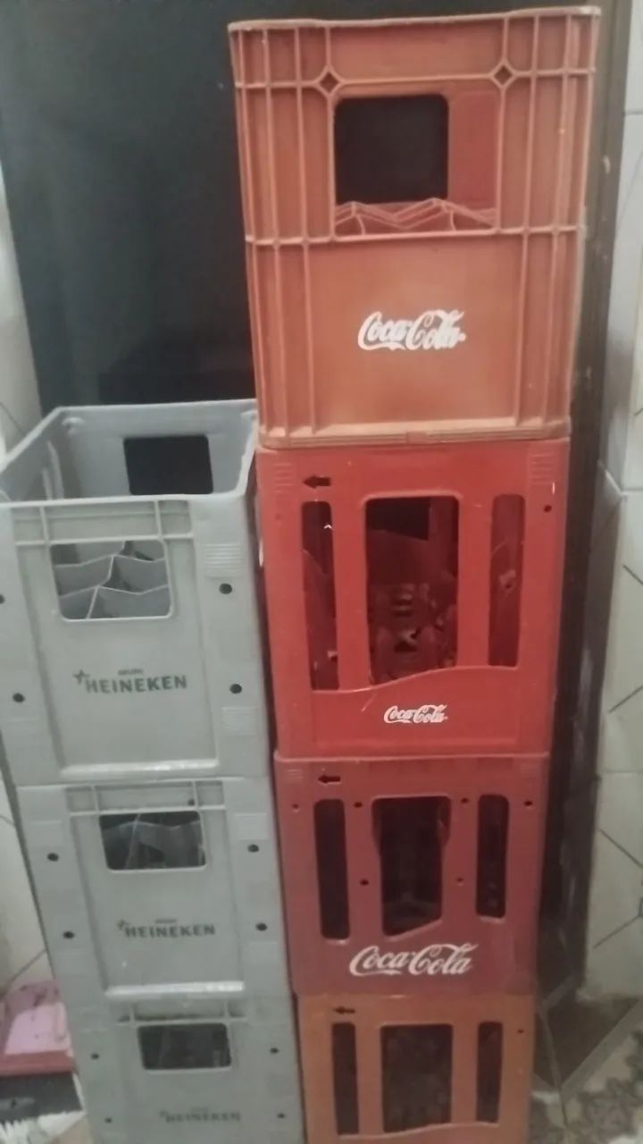 7 Caixas de litrão e coca cola retornável vazia  - Foto 3