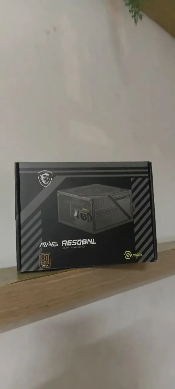 Fonte MSI 650W 80plus bronze