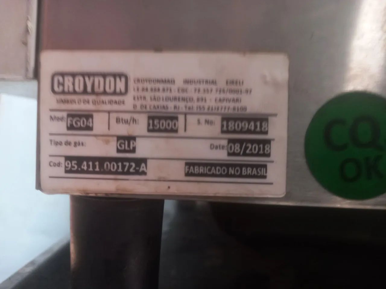 Chapa à gás  - Foto 2
