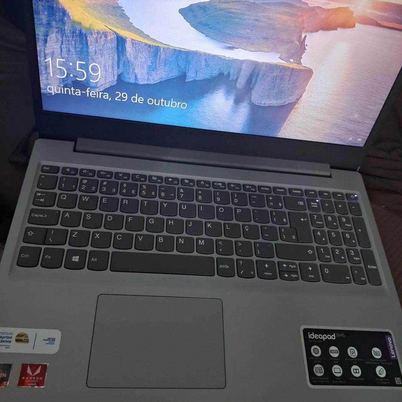 Notebook Lenovo IdeaPad S145 Ryzen 5  - Foto 2