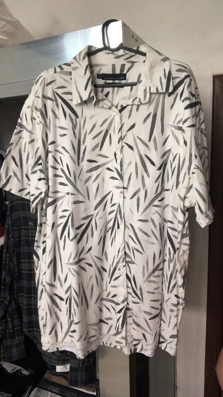 Camisa Estampada Black SLIM GG - Foto 2