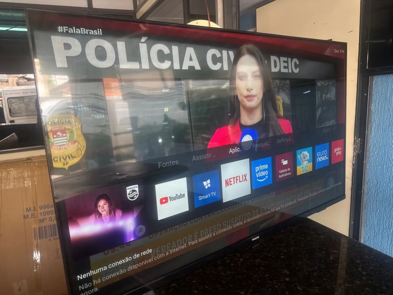 Smart tv 43 polegadas Philips