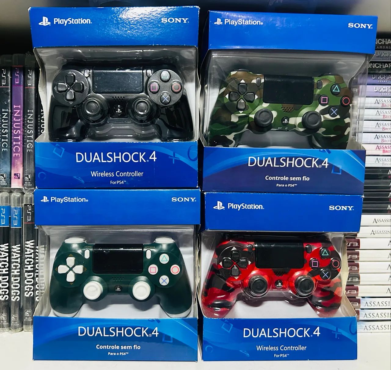 Controle ps4 