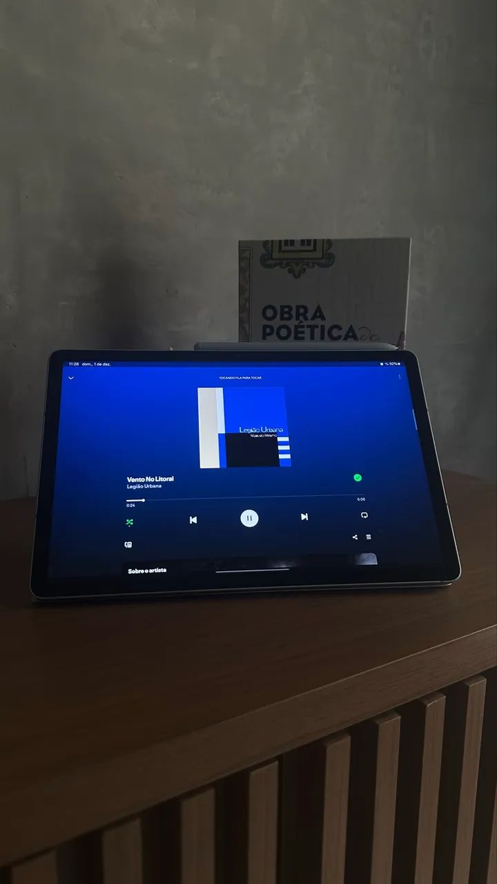 Samsung Galaxy Tab S9 FE 128GB, completo e muito bem conservado. - Foto 4