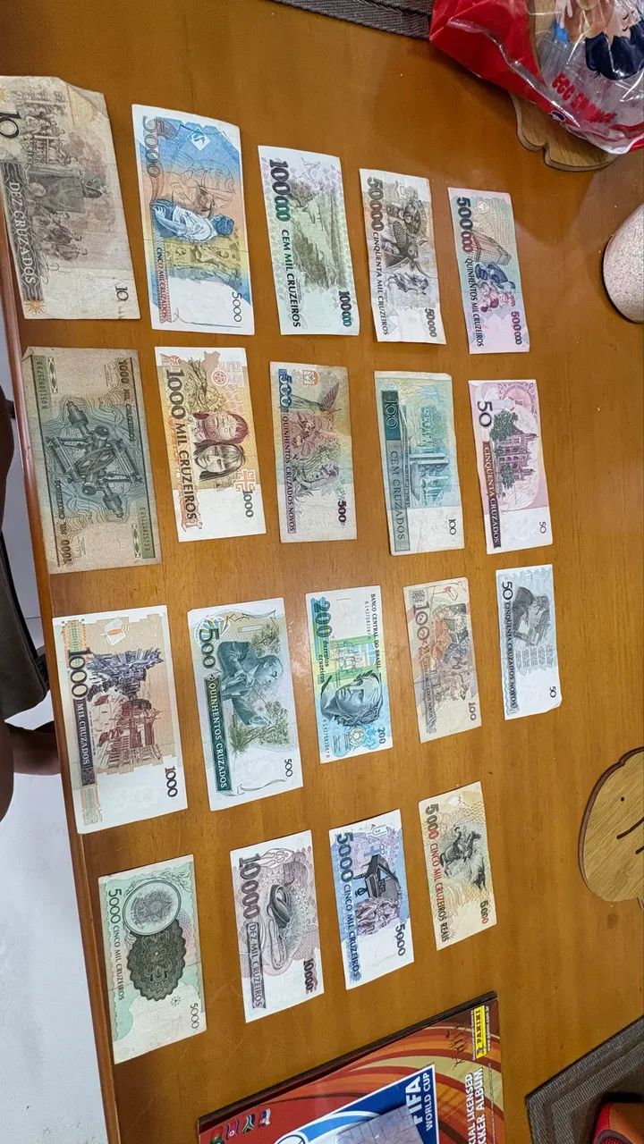 Lote Completo de Notas Históricas do Brasil (Desapego) - Foto 3