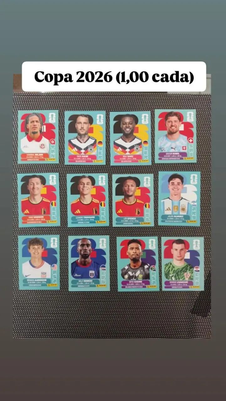 Figurinhas da Copa 2026 - Foto 3
