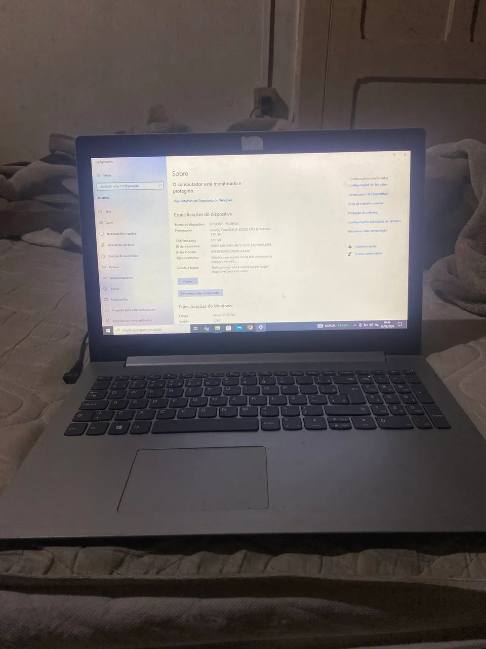 Vendo notebook Lenovo semi novo - Foto 5