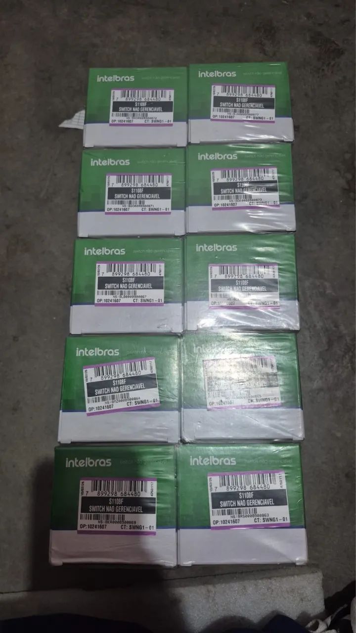 Switch Intelbras S1108F