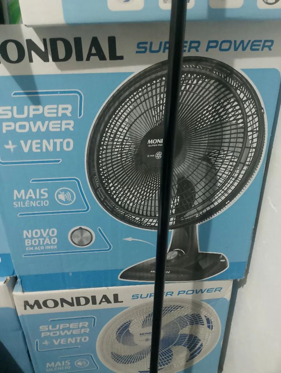 Ventiladores de mesa e de pé na promoção  - Foto 3