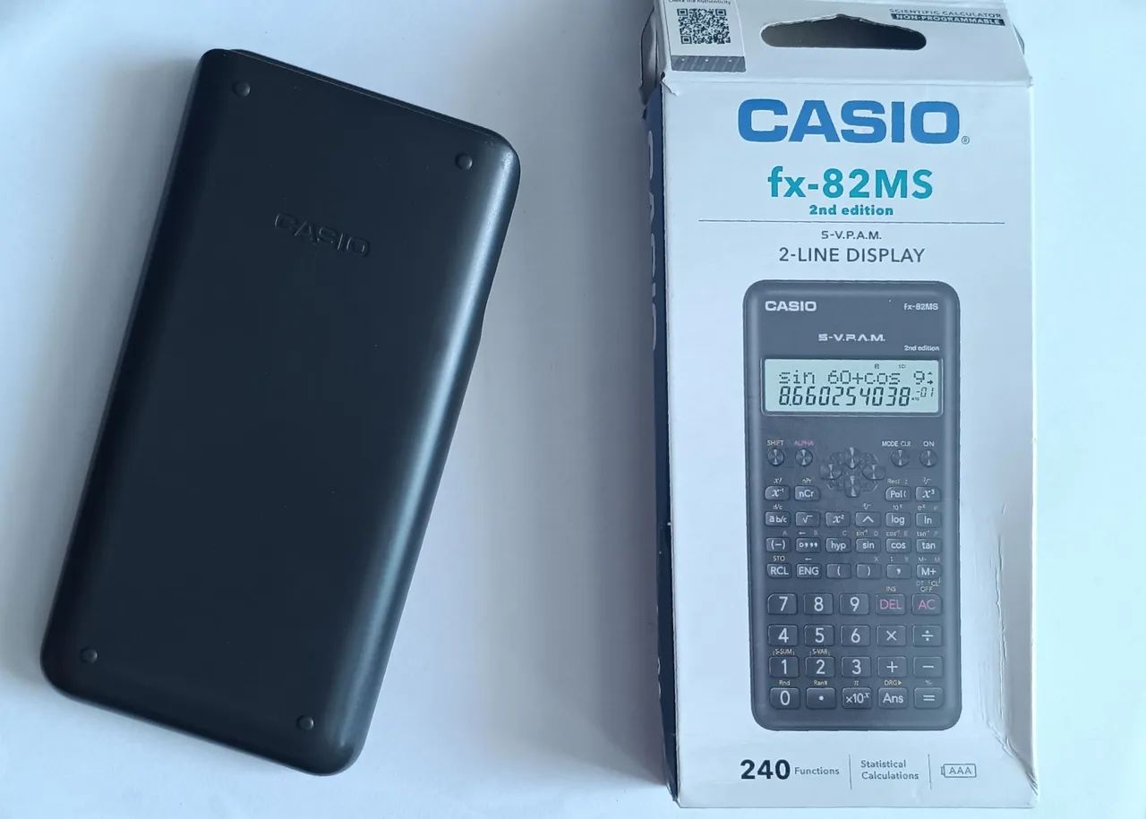 Calculadora Científica Casio fx-82MS 2nd Edition - Na Caixa (Original) - Foto 4