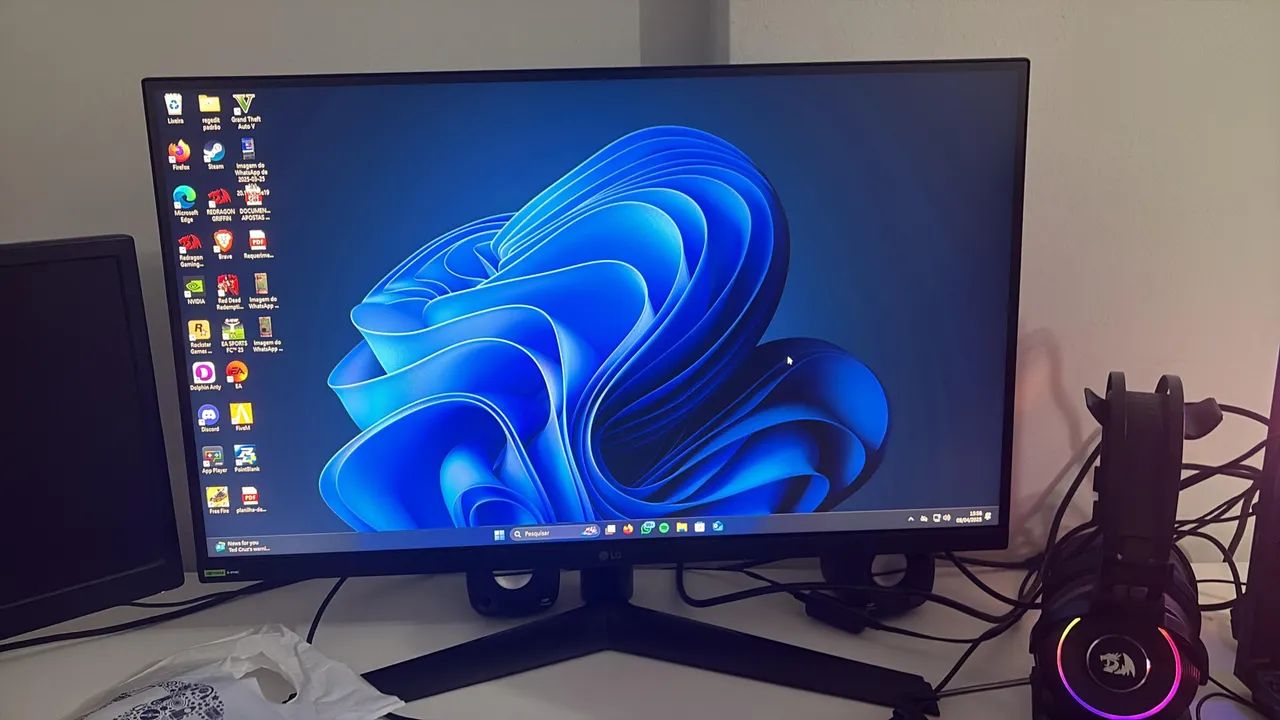 Monitor lg ultagrear 27 polegadas full hd 180hz - Foto 2