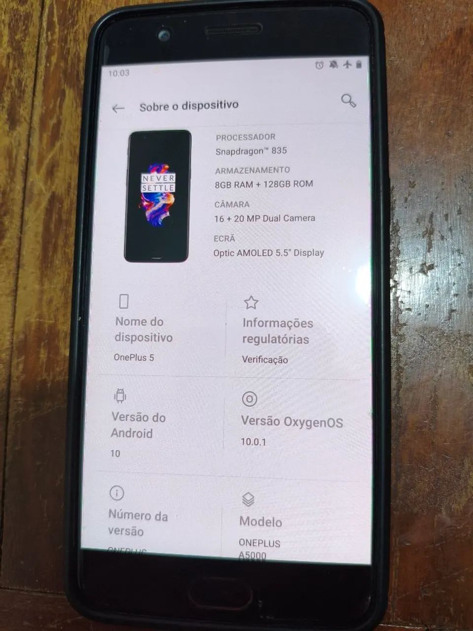 Celular Oneplus 5 - 128/8GB (Conservadíssimo)  - Foto 2