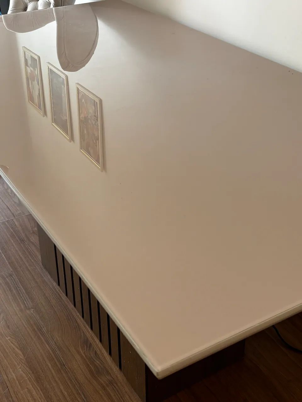 Vendo mesa com tampo de vidro - Foto 2