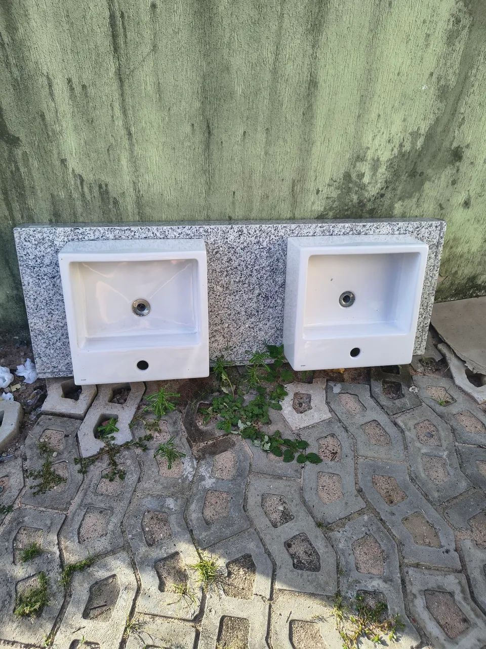 Mesa dupla de mármore 415985240826849282